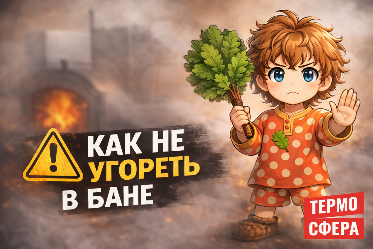Как не угореть в бане