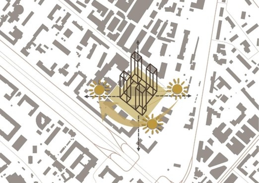 Анализ инсоляционного режима стилобатной кровли с использованием 3D-моделирования  📷
