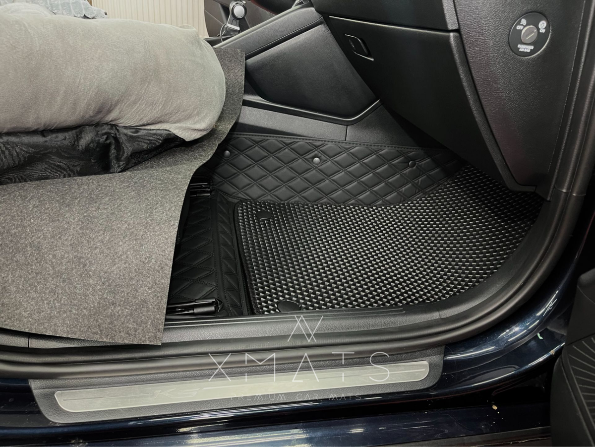 3д коврики из экокожи в салон Kia K5