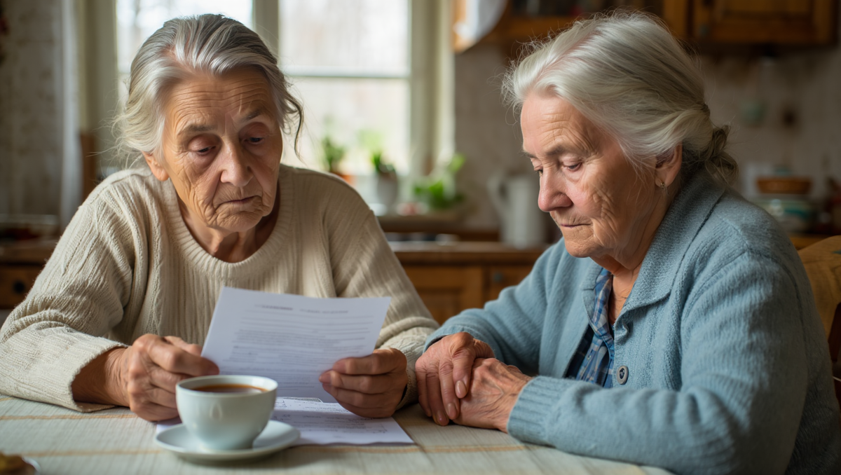 Соседка тётя Галя увидела, как я поднимаюсь по лестнице, помогла донести сумку.