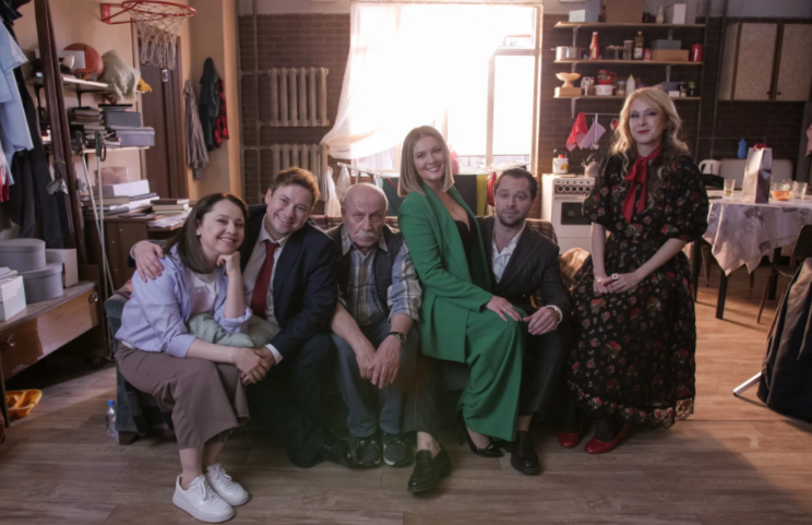 На площадке проекта.