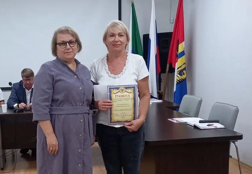    Грамота за участие в Спартакиаде среди ветеранов.