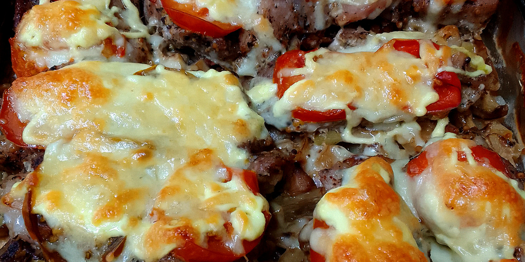 Мясо в духовке с картошкой и груздями, заказы в сиреневом магазине и др