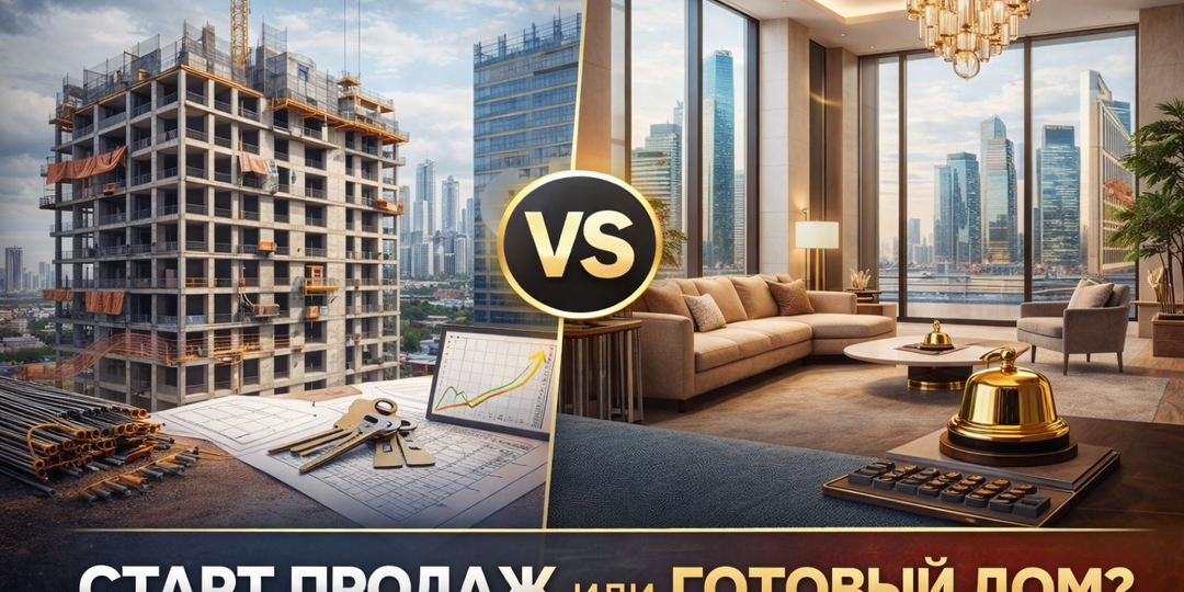 Старт продаж vs готовый дом: что сегодня разумнее для покупателя премиума