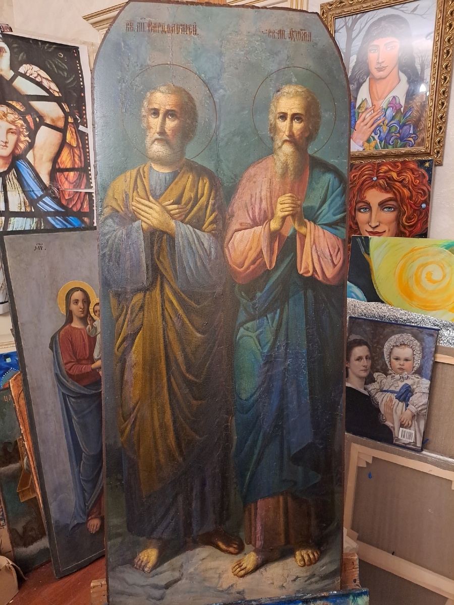 Св. Апостолы Варфоломей и Фома. 19 век. Фото Ирис Аполло.