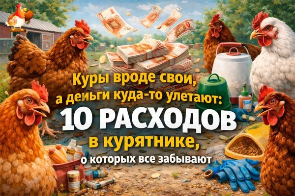 Куры вроде свои, а деньги куда-то улетают – 10 расходов в курятнике, о которых все забывают