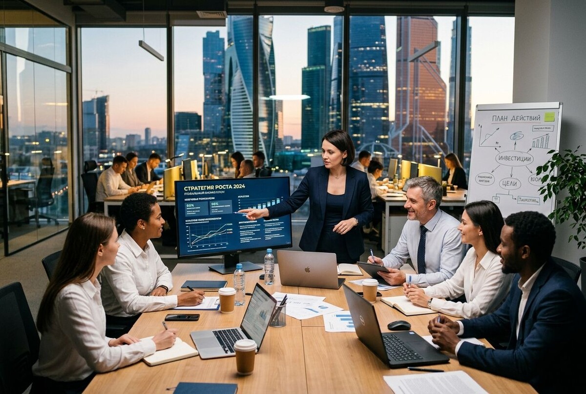 Сделай картинку про бизнес