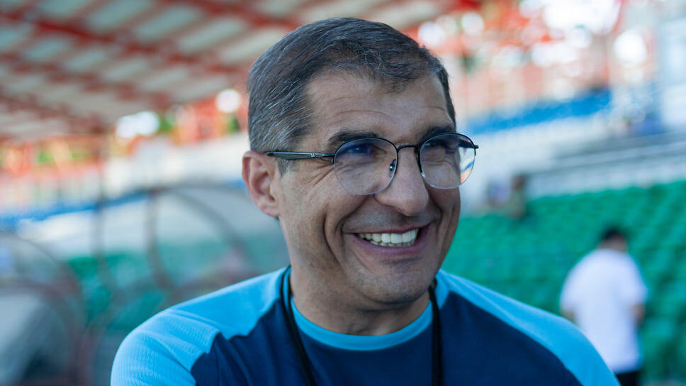 Главный тренер «Уфы» Омари Тетрадзе остался доволен результатом игры с «Уралом».📷Фото: Идэль Гумеров