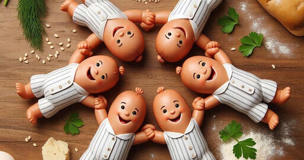 Хот-доги в пижаме - отличный способ удивить семью за ужином.