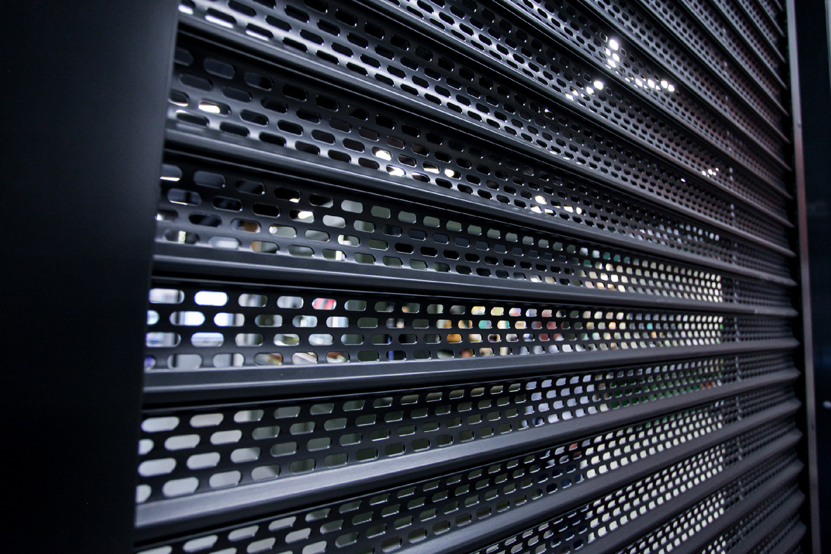 Рольставни с перфорацией