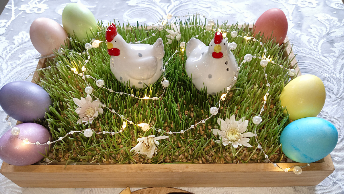 Начни день с улыбки: идея пасхального завтрака. Фото автора 