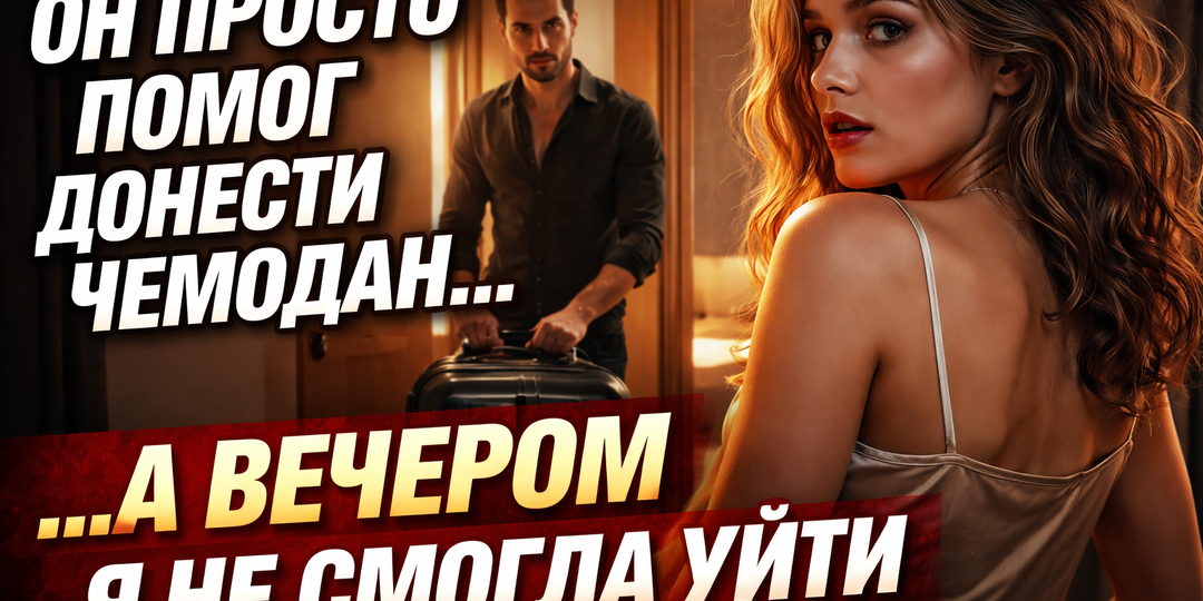 Он просто помог донести чемодан… А вечером я не смогла уйти