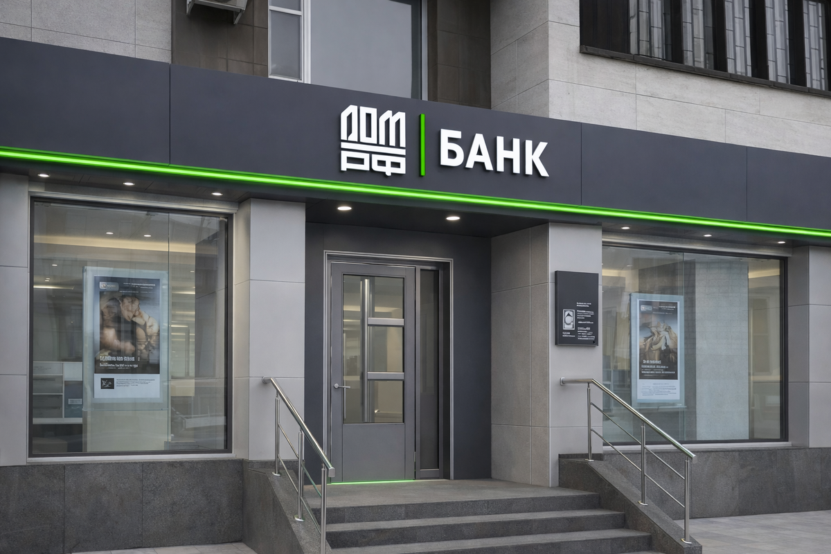   Банк ДОМ.РФ снизил ставку по накопительному счёту до 14%. Фото: нейросеть