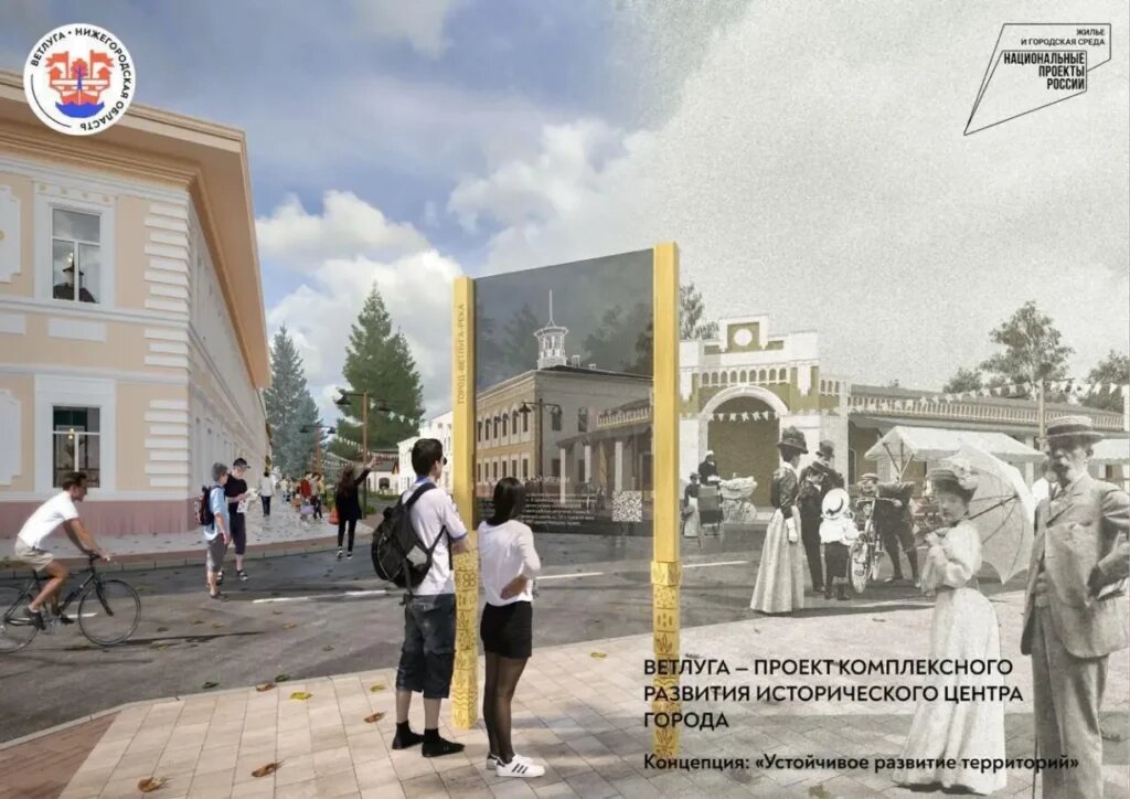    проект «Город – Ветлуга – Река» , администрация Ветлужского района tumanova
