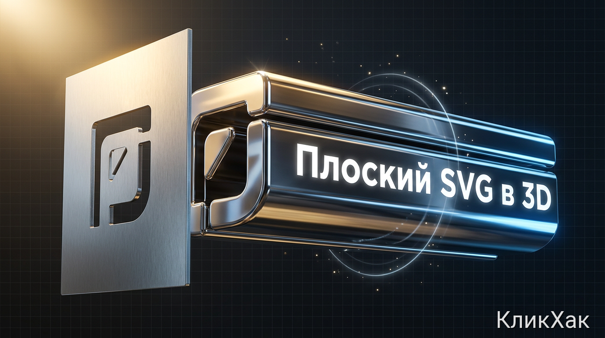 Когда плоская векторная картинка оживает в объём и анимацию