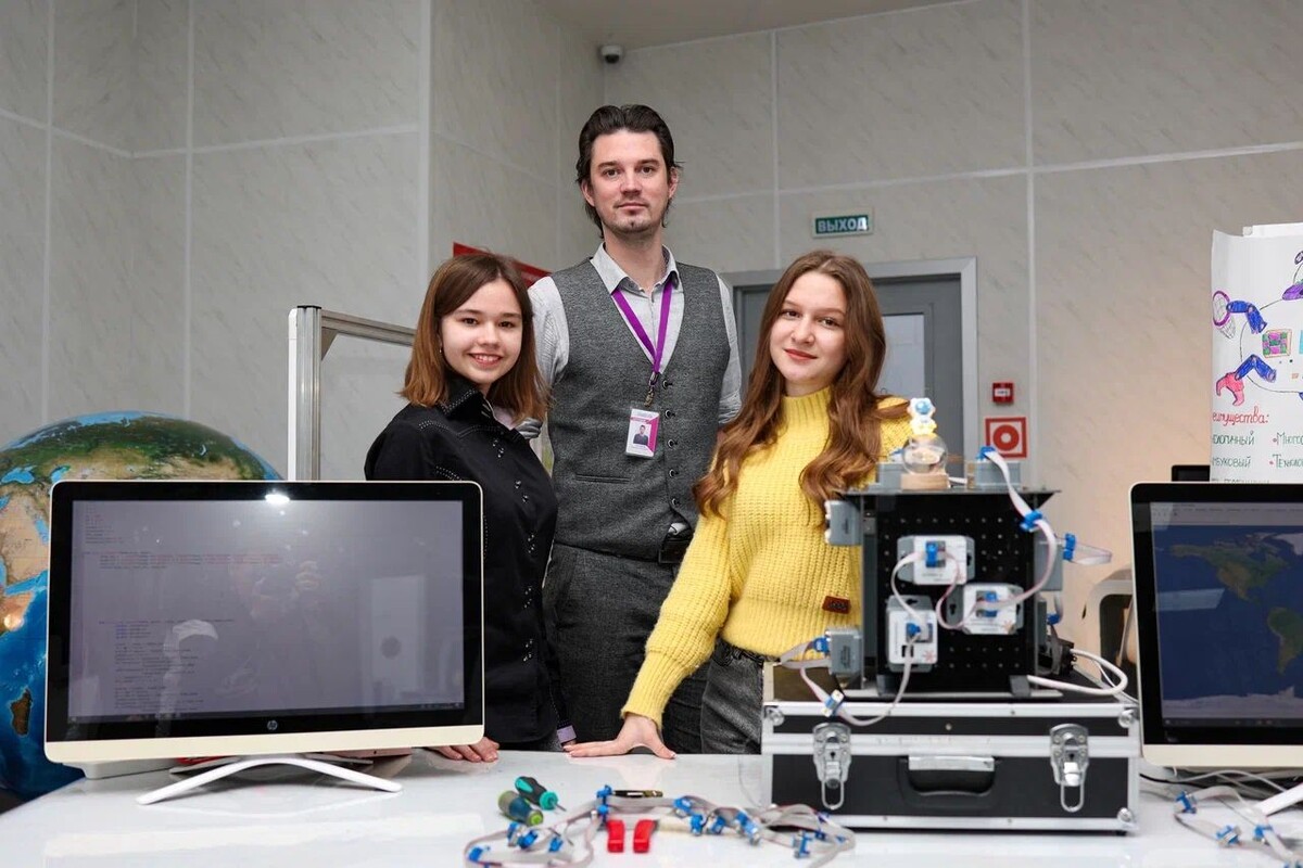 Педагог дополнительного образования ВДЦ «Смена» Рафаэль Куртяков.