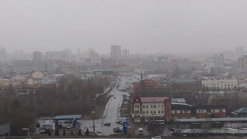     Дождь со снегом в Барнауле. Предоставлено altapress.ru