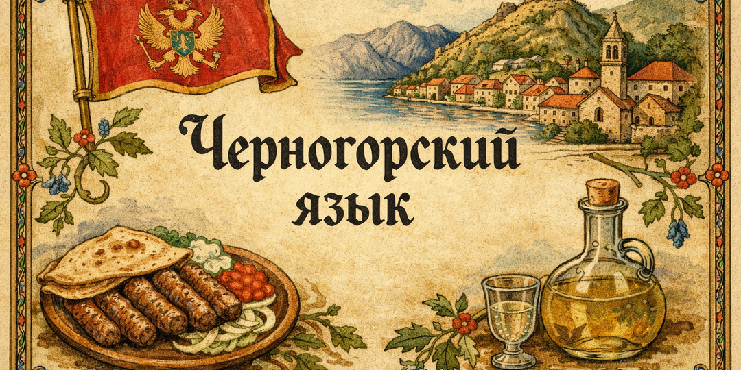 Черногорский язык: первое знакомство