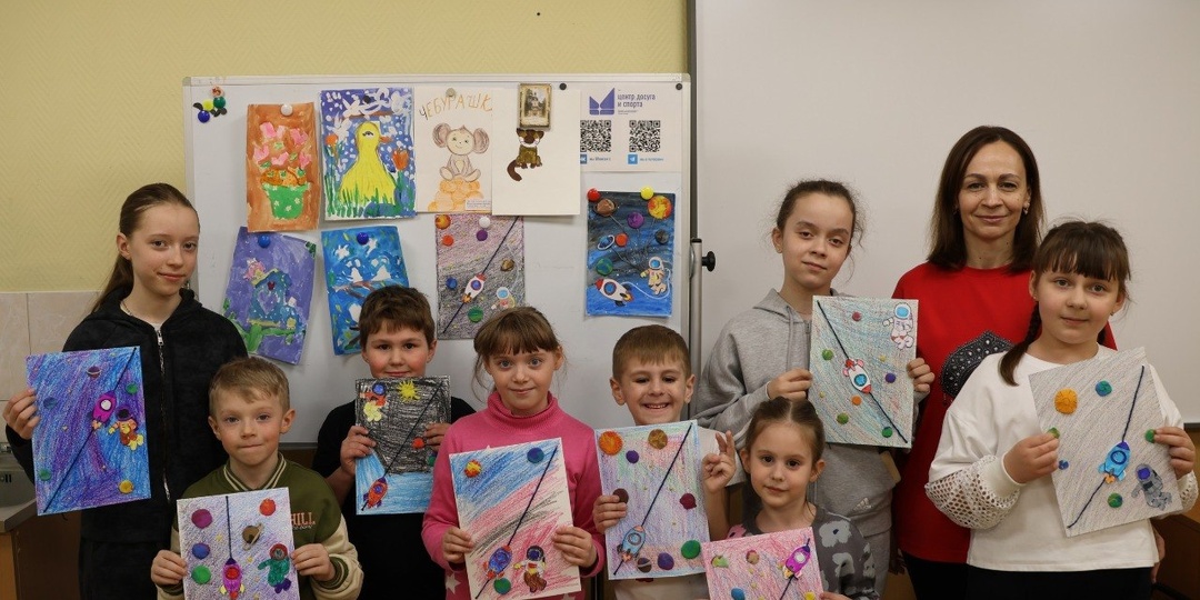 🚀 Состоялся мастер-класс по прикладному творчеству «Космическое путешествие