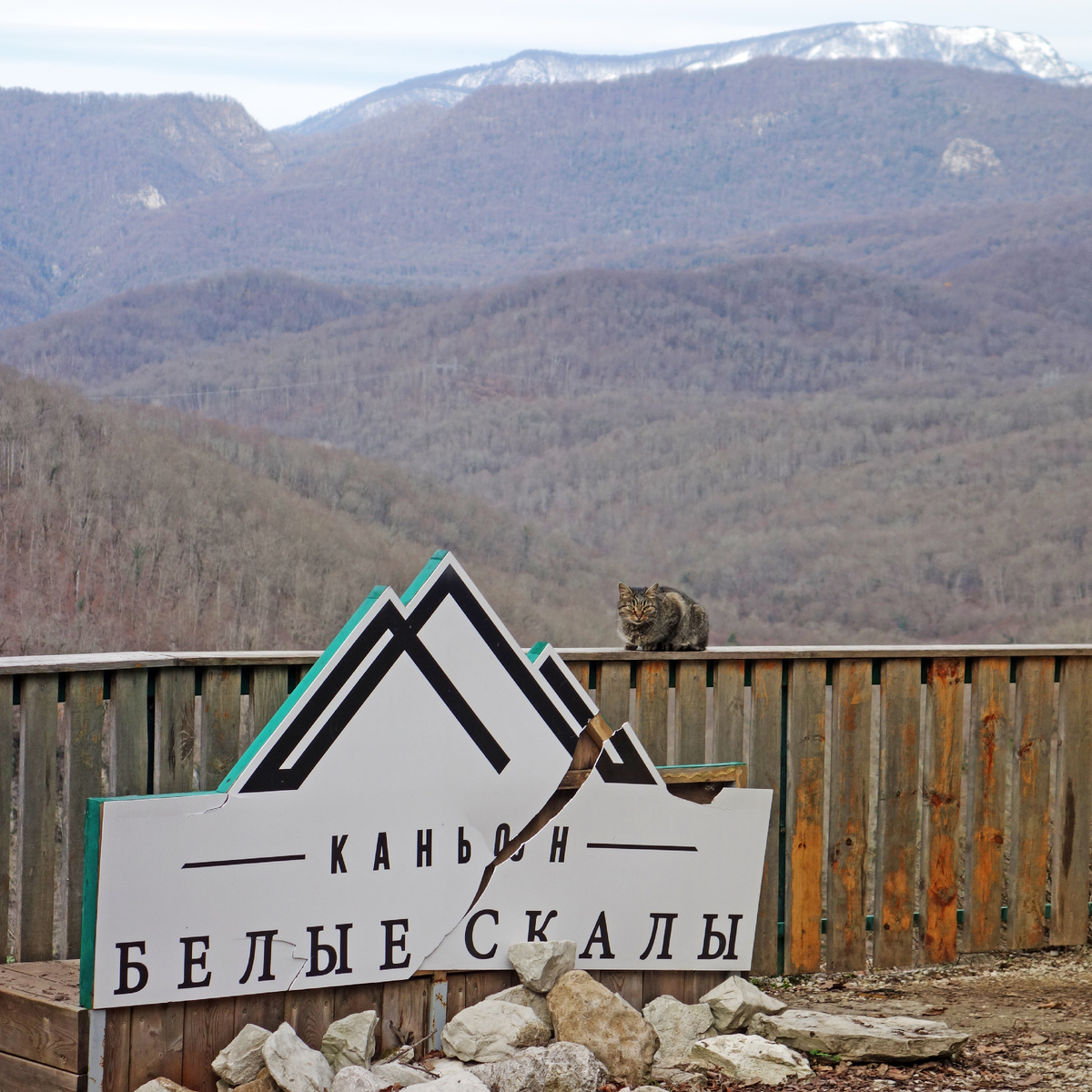 Смотровая площадка каньона «Белые скалы». Фото автора.