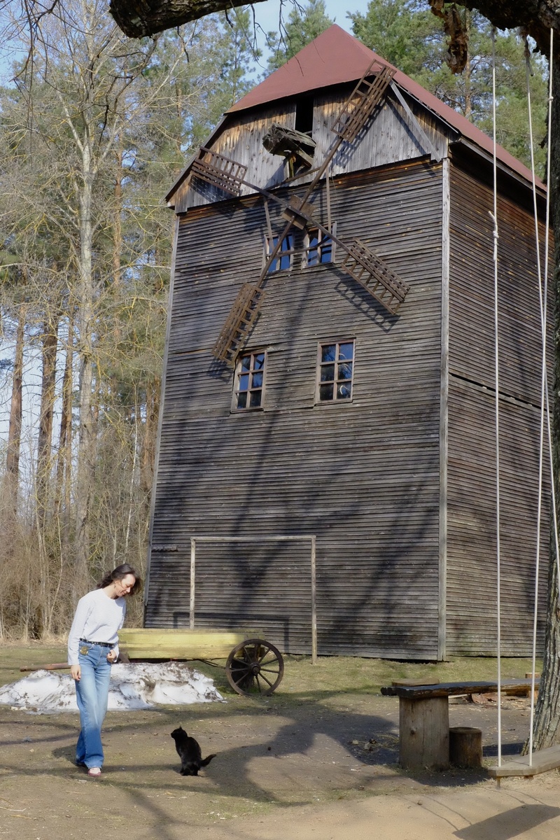 Вот так встреча! Фото автора. Март 2026 г.