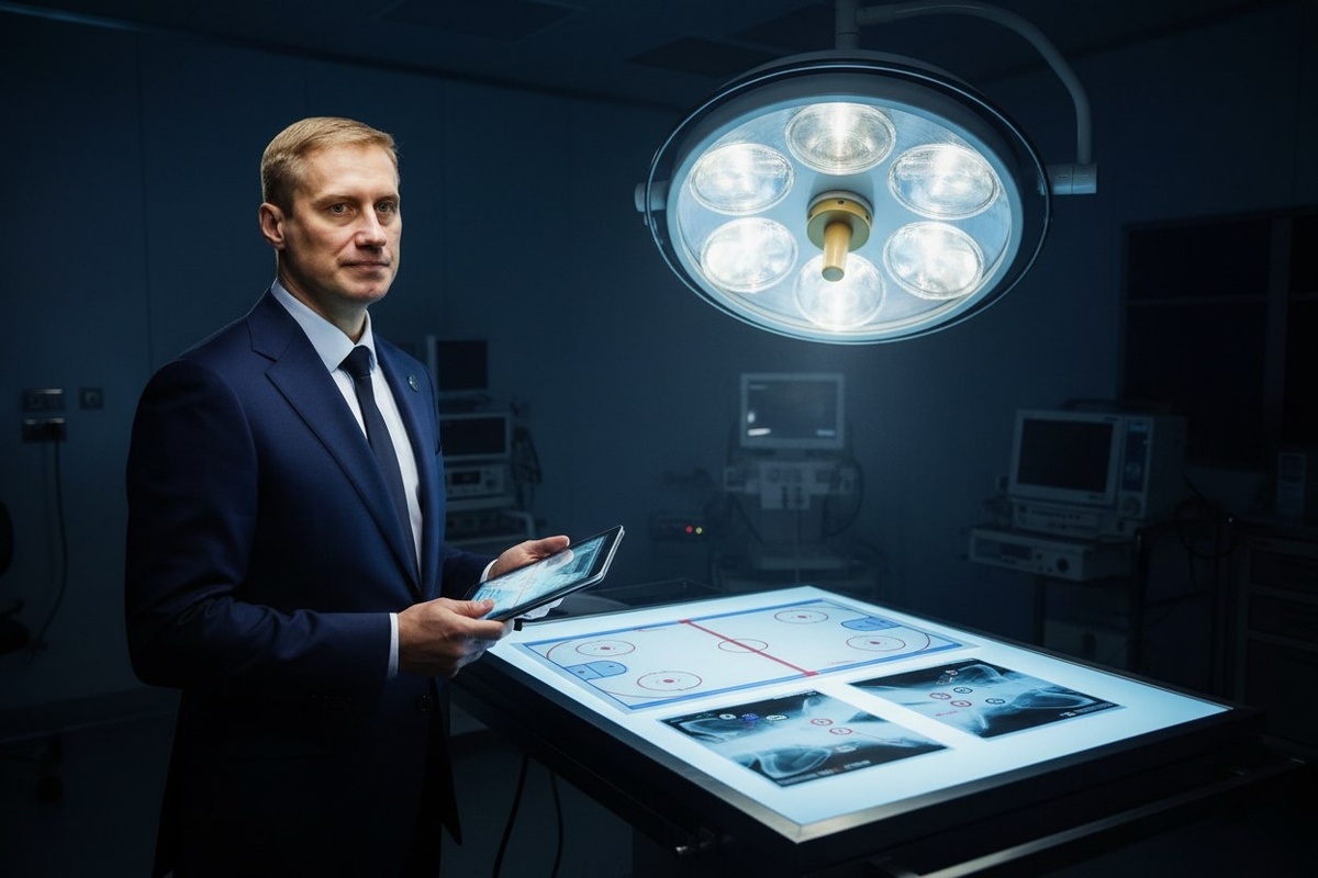 Люзенков Ярослав Игоревич, главный тренер клуба КХЛ "Сибирь"