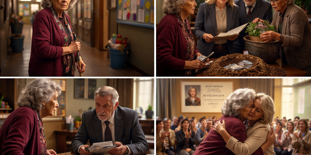 НОВЕНЬКАЯ УБОРЩИЦА ТИХО СКАЗАЛА: «ЗАГЛЯНИТЕ В КАБИНЕТ ДИРЕКТОРА…» А КОГДА ТУДА ВОШЛИ — ОБОМЛЕЛИ