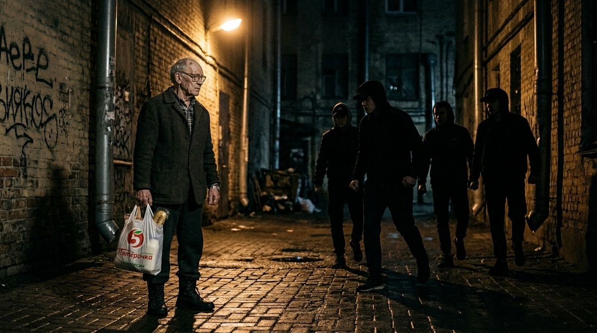 Они вынырнули из-за гаражей, когда я срезал путь через дворы к дому