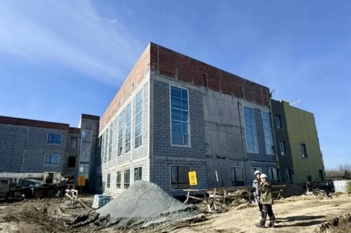    В Сосьве строят новую школу, которая заменит здание 1908 года