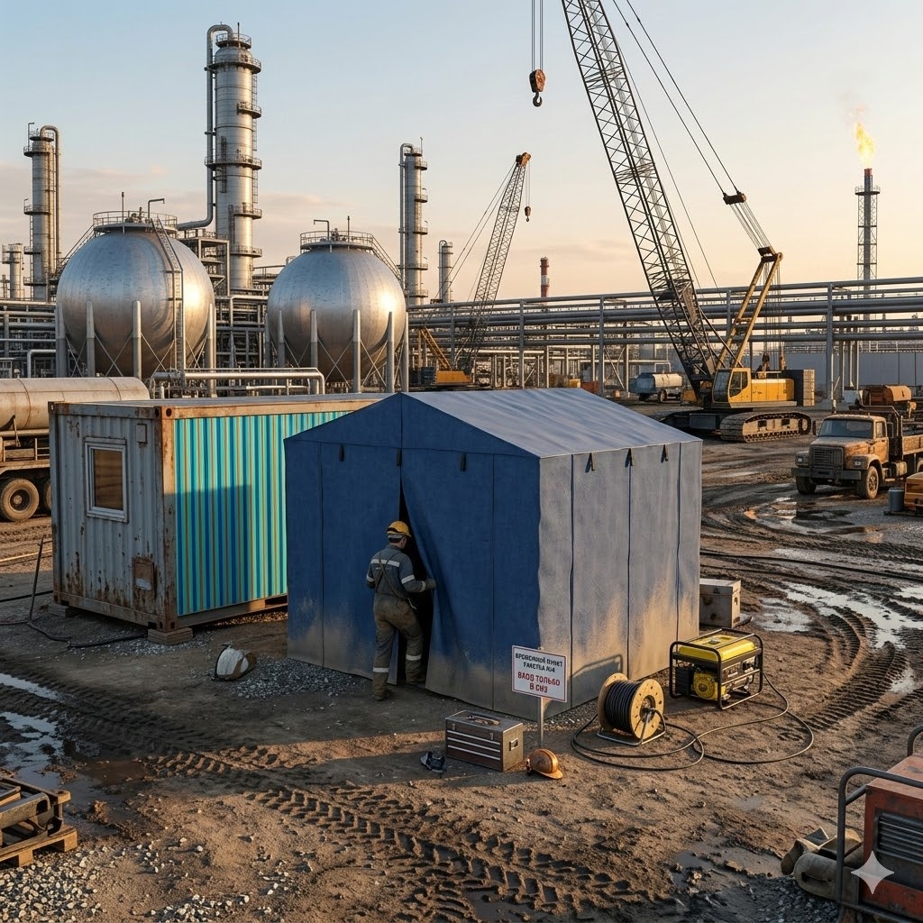 Палатка для сварочных работ МногоТентов.ру