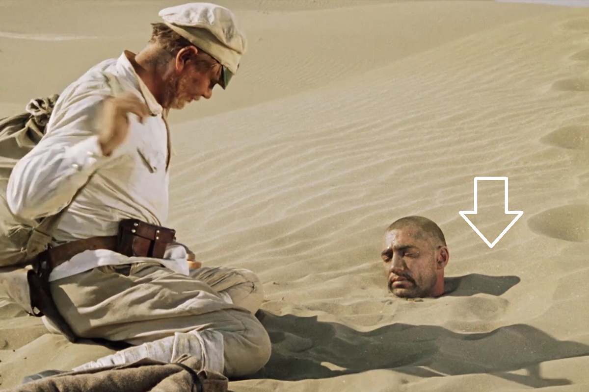 «Мосфильм» / YouTube📷Кадр из фильма «Белое солнце пустыни», режиссер Владимир Мотыль, 1969 год