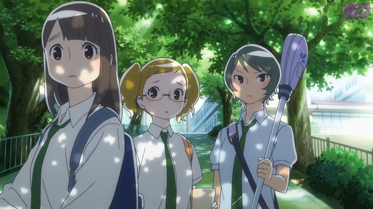 НагисА ЮкиАи (Nagisa Yukiai), ШидзукУ ДобашИ (Shizuku Dobashi) и КаэдЭ ТацунокучИ (Kaede Tatsunokuchi).