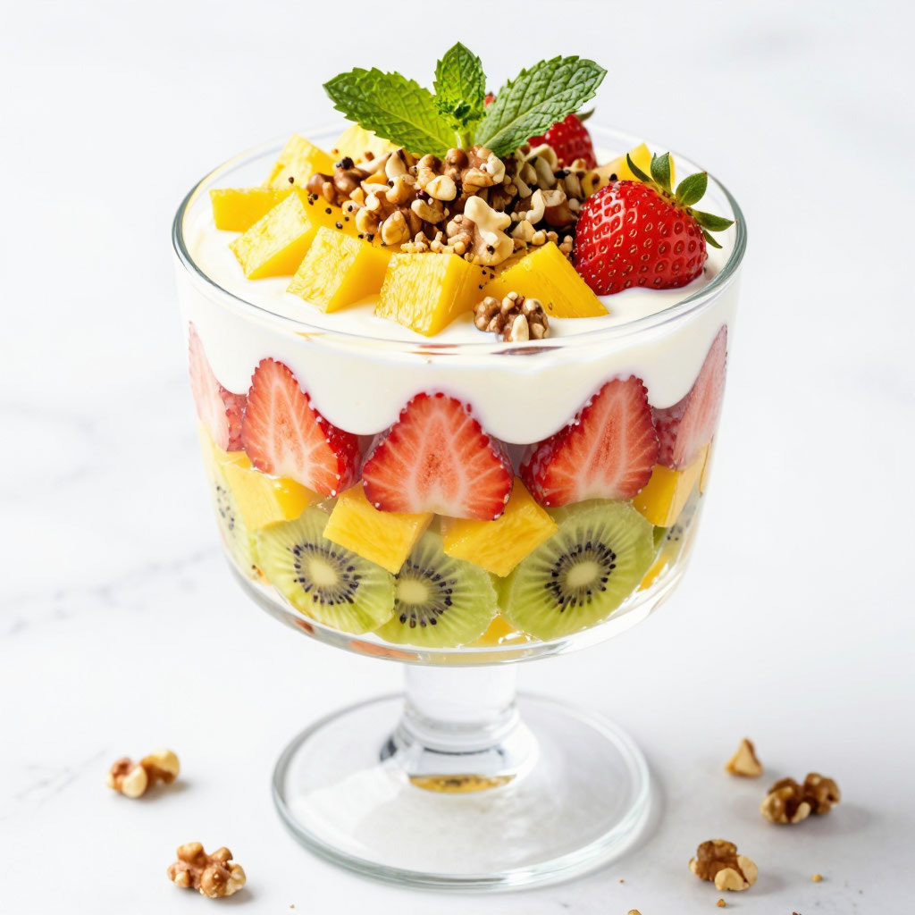 Экзотический фруктовый салат