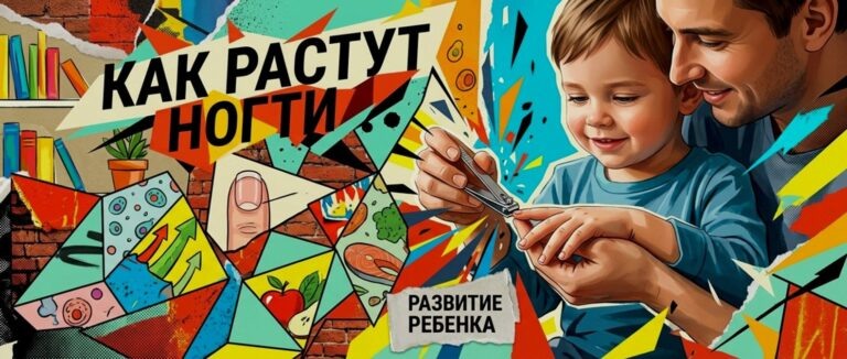    Иллюстрация к материалу: Как растут ногти: простое объяснение для детей и родителей