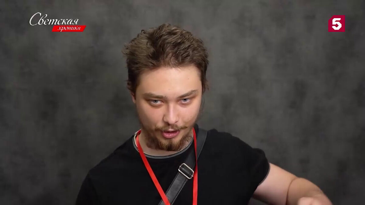 Фото: скриншот программы «Светская хроника» на «Пятом канале»