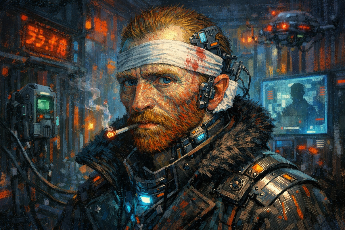 Автопортрет с отрезанным ухом (Винсент ван Гог)