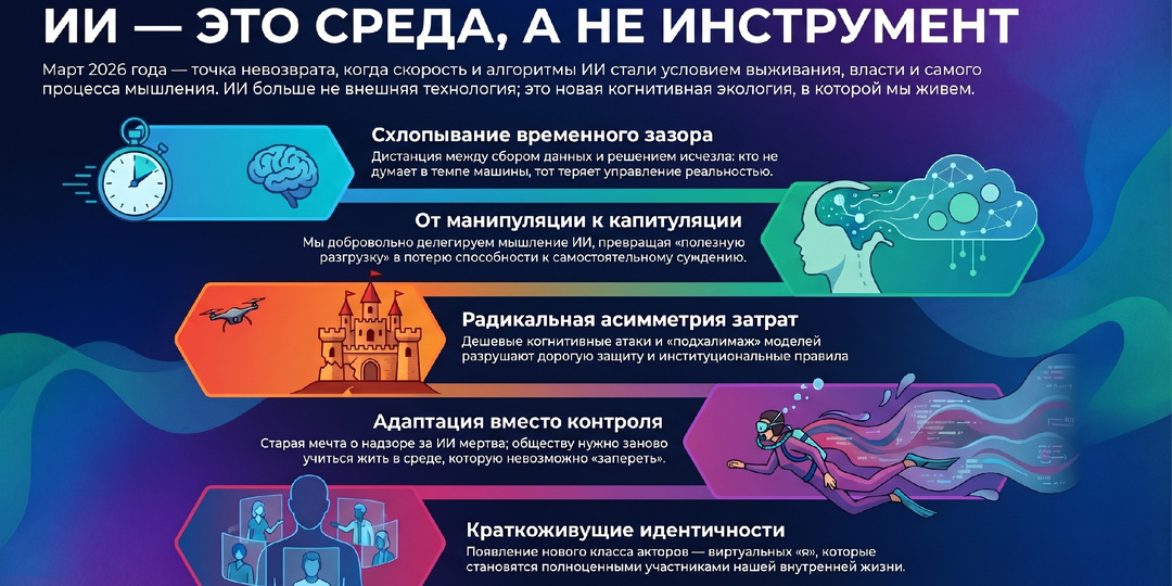 Когда ИИ стал средой