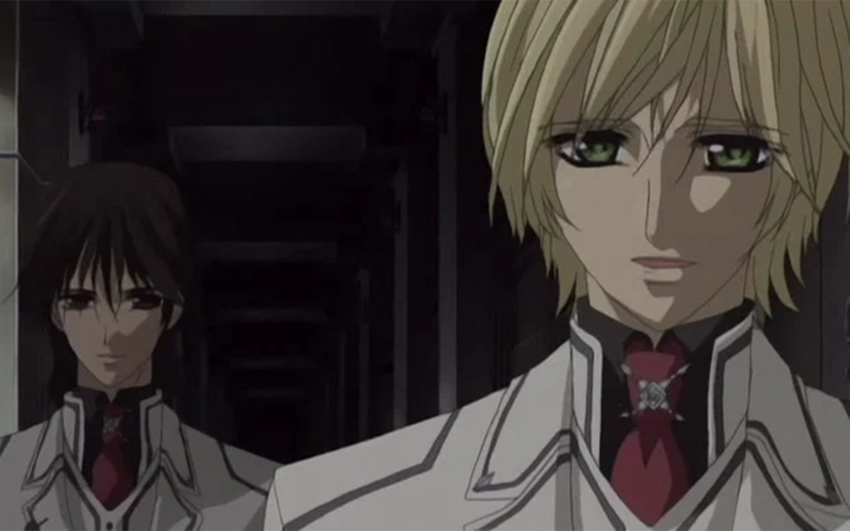 Кадр из аниме "Рыцарь-вампир"