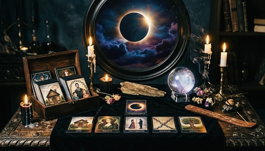 Развод или спасение брака? Разбор на оракуле Затмение.