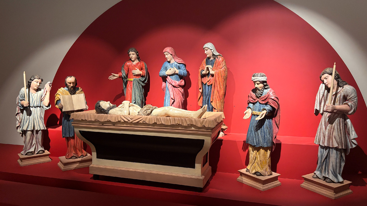 Скульптура "Погребение Иисуса Христа"