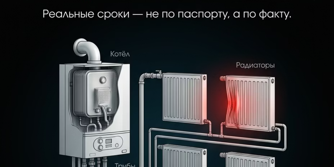 Сколько живёт система отопления на самом деле 🔥