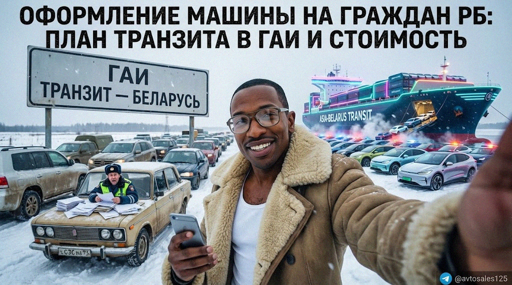    Пошаговый план транзита и стоимость оформления автомобиля в ГАИ для граждан РБ Авто Сейлс