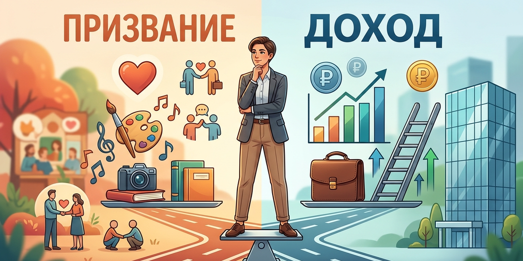Как выбрать лучшую профессию. Баланс между призванием и деньгами 🤷