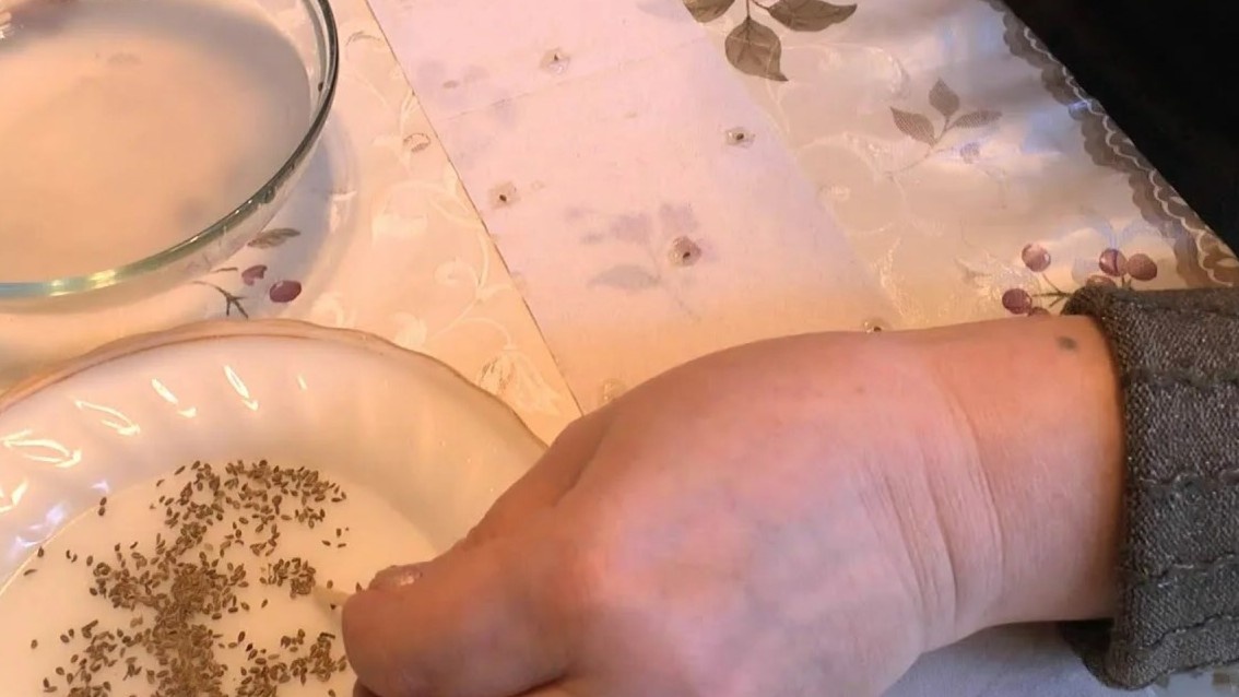 Промывка в теплой воде — самый простой способ убрать эфирные масла с оболочки семени