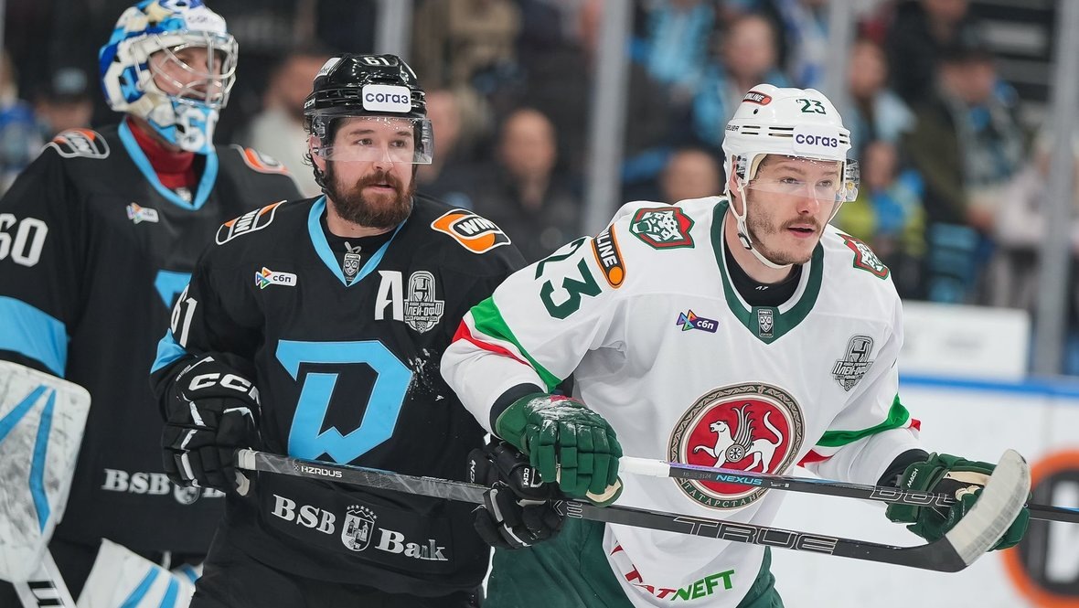 Фото из открытых источников (момент игры "Ак Барса" и минского "Динамо")