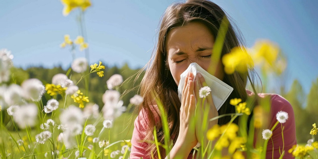 При аллергическом рините может полностью пропасть обоняние.
Это отличает его от обычного вирусного насморка.