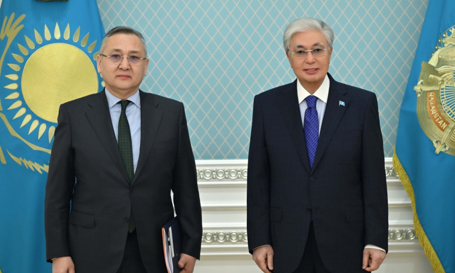 Президент принял Генерального секретаря ОДКБ Таалатбека Масадыкова