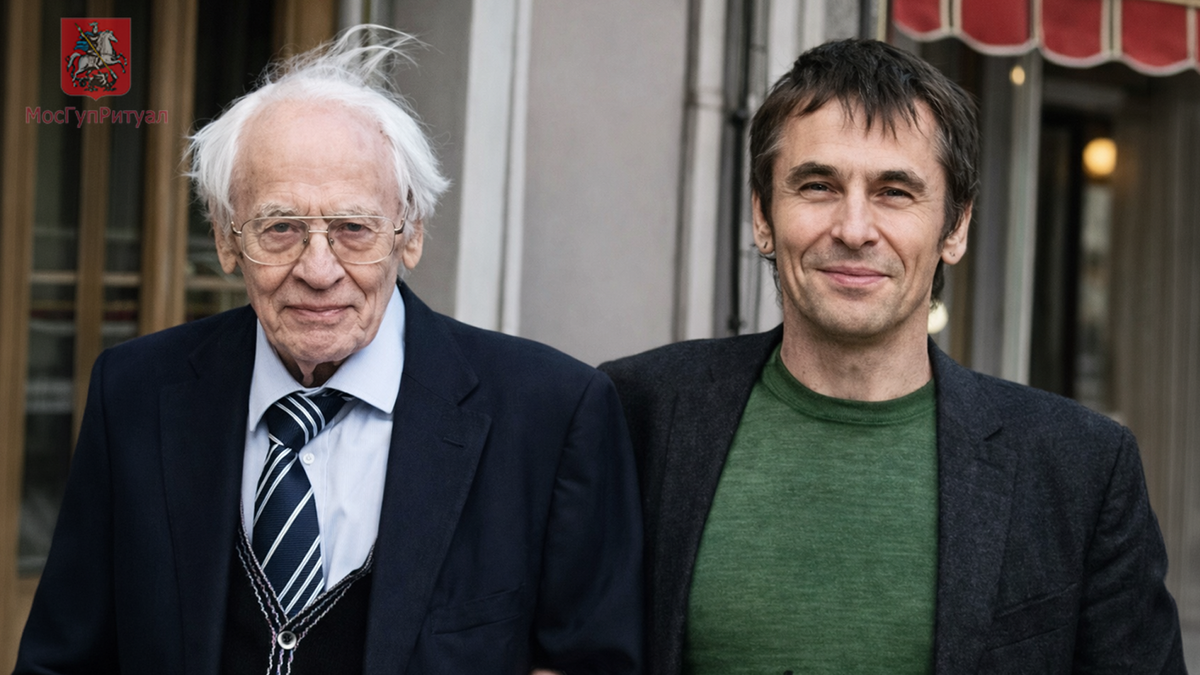 Алексей Наумов с отцом