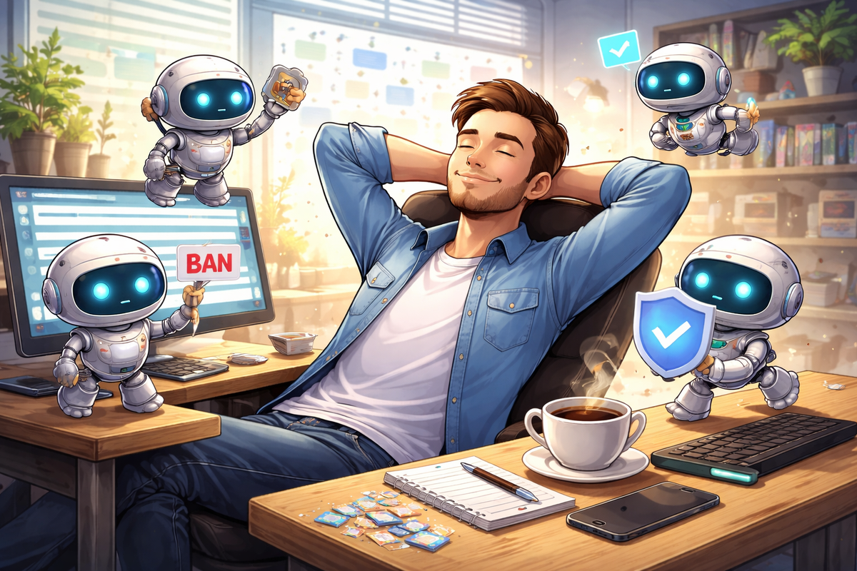 Бот-модератор Telegram