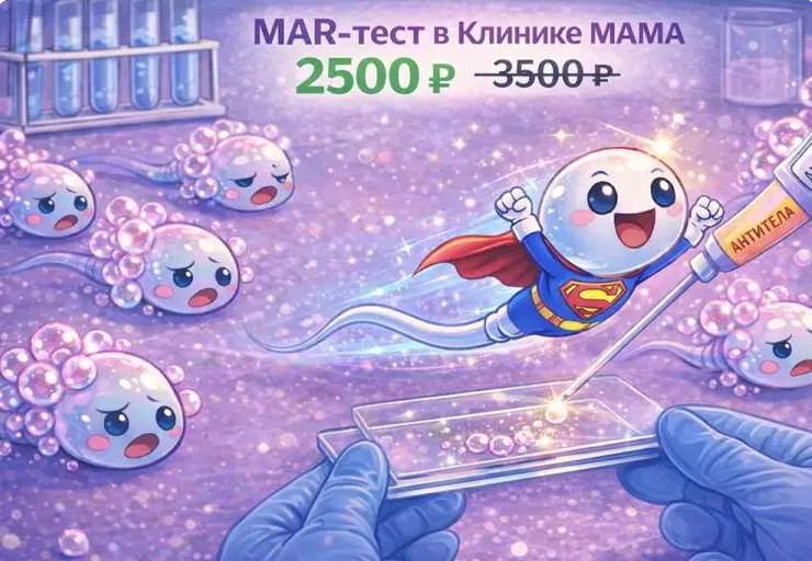 Mar-тест в Клинике МАМА